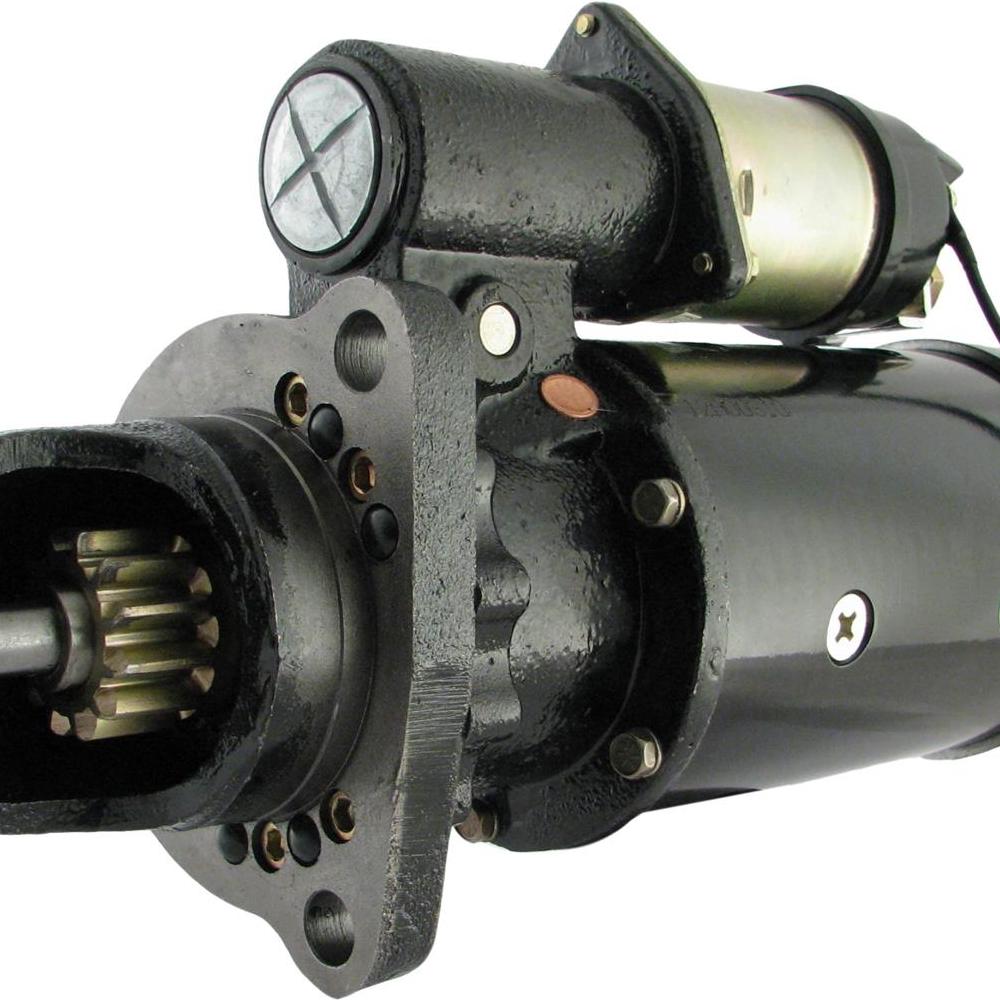 Starter — 42MT 12V 12T CW SAE3 Fits Case IH Replaces ROM6371N-USA