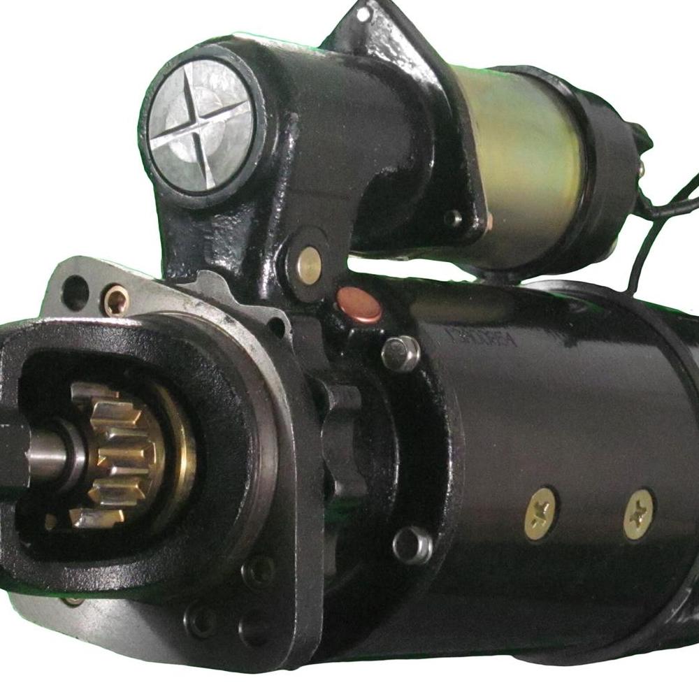 Starter — 41MT 12V 12T SAE1 OFFSET Fits Caterpillar Replaces ROM6668N-USA
