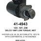 Starter — NUSA 10MT-HT 12V 10T WET Fits Hyster Replaces 2968403001016
