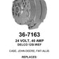 Alternator — 12SI 24V 40A SE W/R TERM Fits Allis Chalmers Replaces ROM7163N-USA