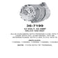 Alternator — " 10SI 12V 72A ""R"" TERM" Fits International Replaces ROM7199N-USA
