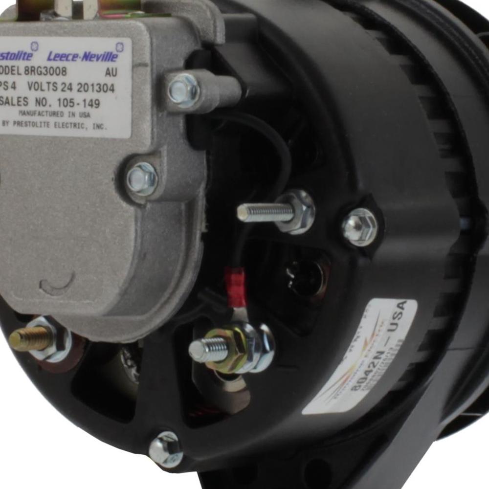 Alternator — MOT IREF 24V 40A 8HC Fits Case Replaces ROM7458N-USA