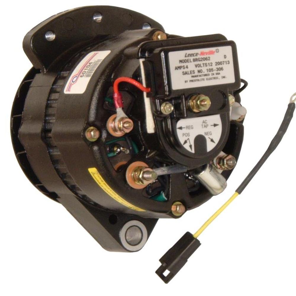 Alternator — MOT IREF 12V 51A MARINE Fits Aero Replaces ROM8377N-USA