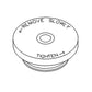 RW0021-4 Radiator Cap 7Lb E62A8100A, 71109623, RC0740