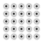 RWH230280 LH Hay Rake Wheels (25) Pack Fits John Deere Wheel-Style Hay Rakes