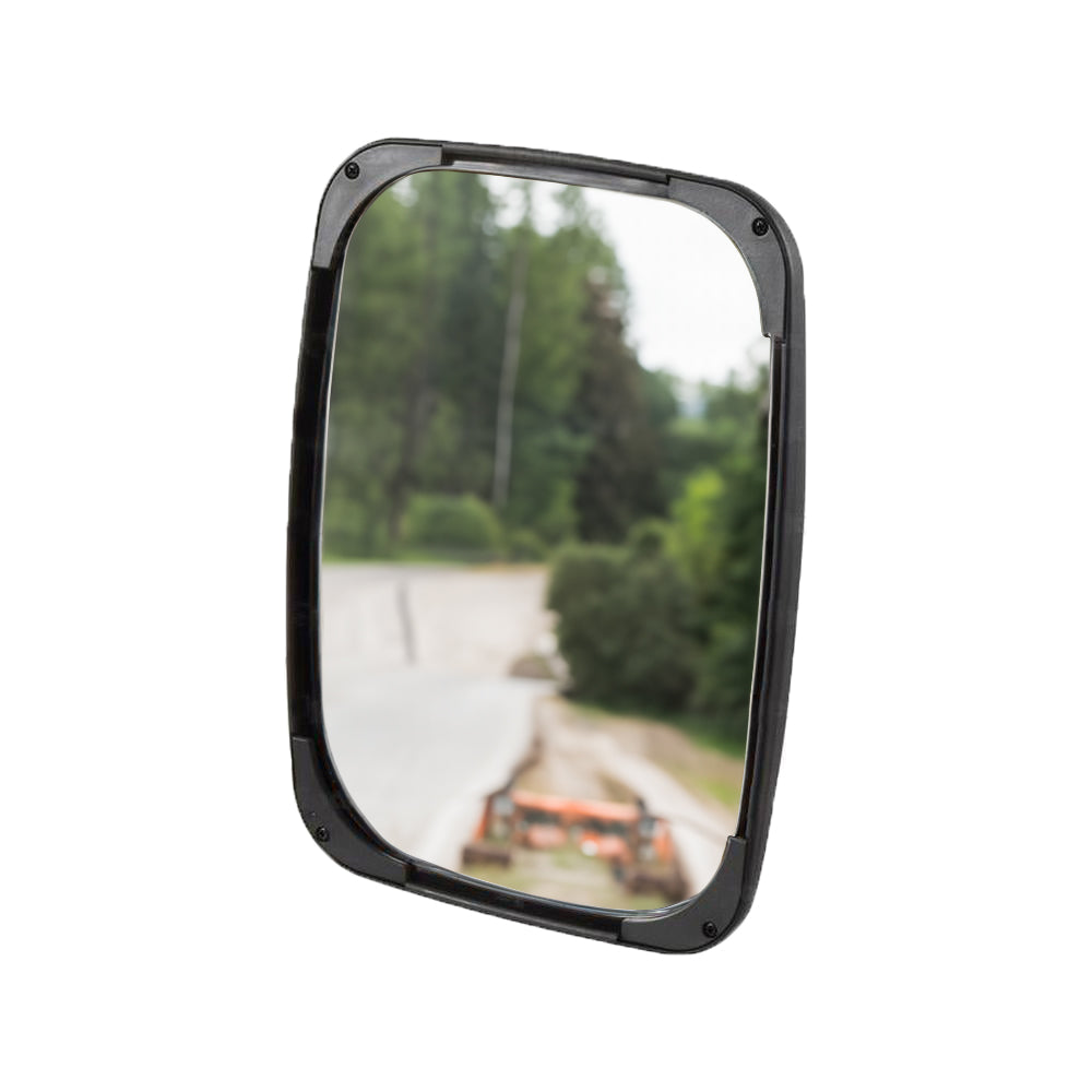 S.10781 Mirror Head, Rectangular, Convex, 328 x 238 mm - Fits Britax