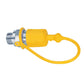 S.112763 Dust Cap 1/2''  Yellow Fits Male Coupling TF12G Fits Faster S.p.A