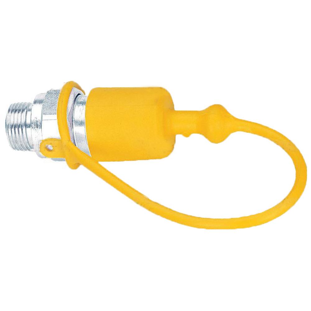 S.112763 Dust Cap 1/2''  Yellow Fits Male Coupling TF12G Fits Faster S.p.A