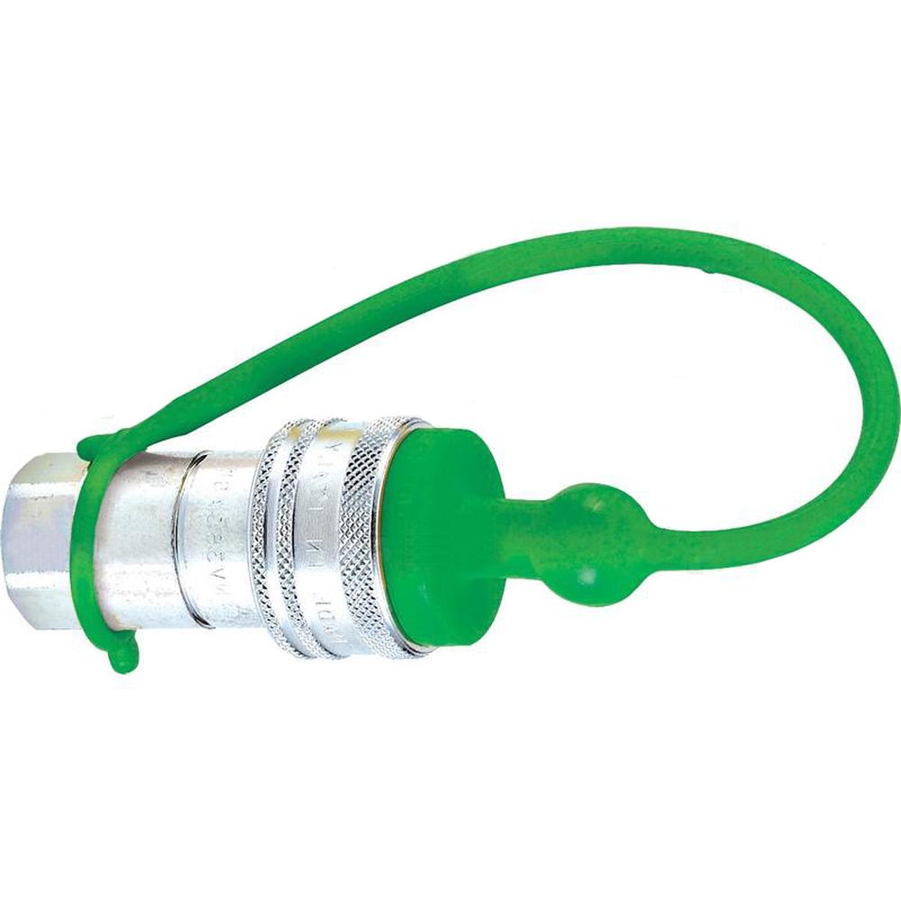 S.112782 Dust Cap 1/2''  Green Fits Female Coupling TM12LV Fits Faster S.p.A