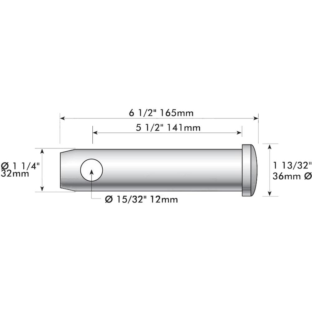 S.12336 Top Link Pin - Standard (Fits CAT. 3), ( ) Fits Ford/New Holland