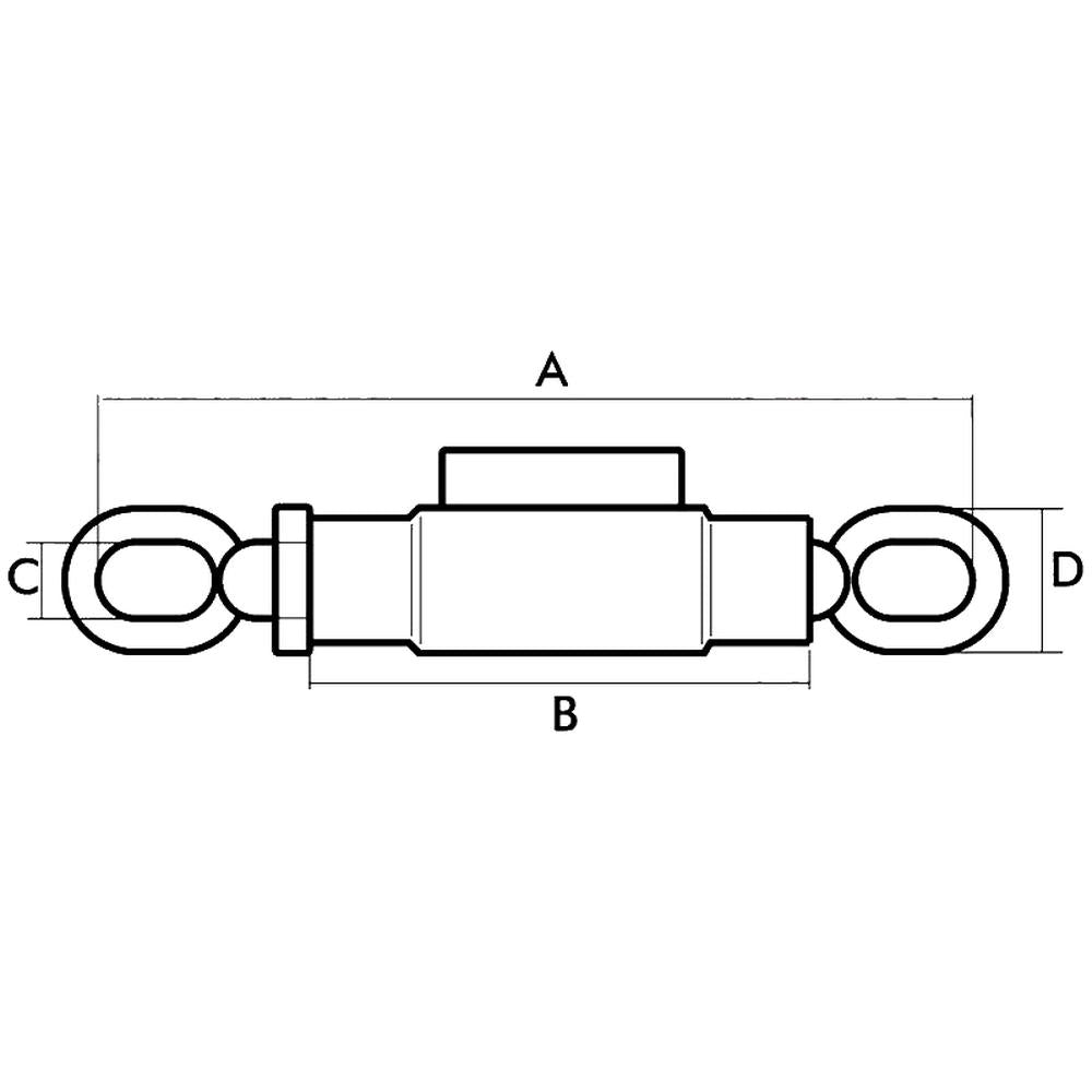 S.13267 Stabilizer Turnbuckle Assembly