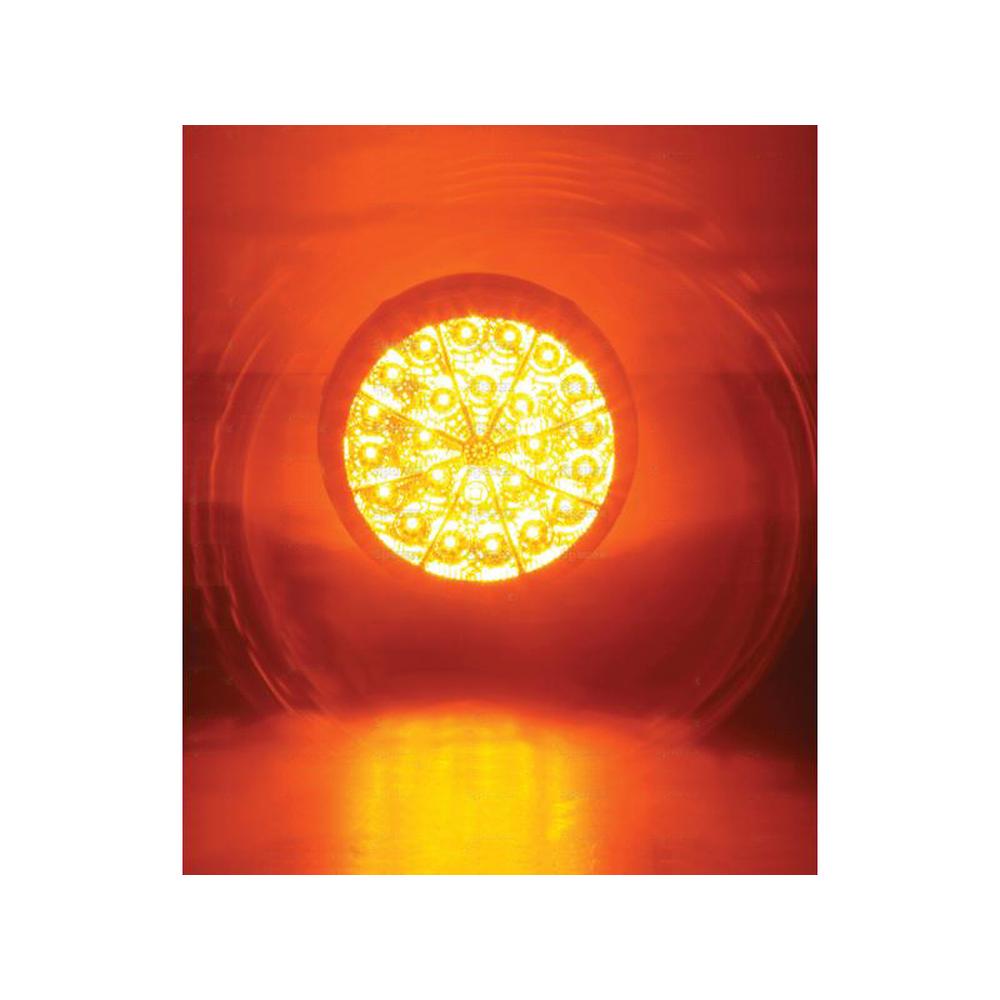 S.151014 Safety Pedestal LED Light, Amber, 12-30V
