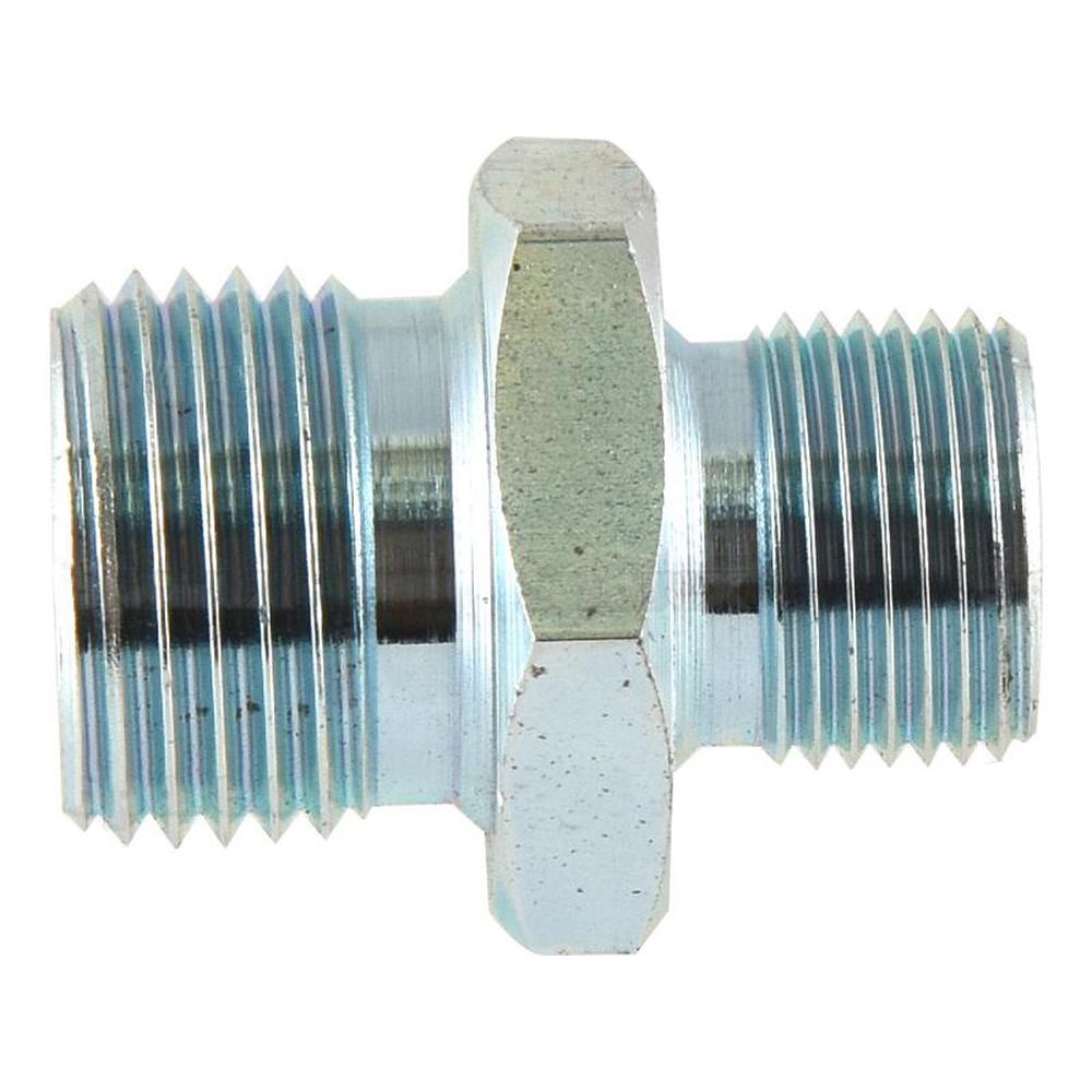 S.2521 Hydraulic Adaptor BSP Male to Male 3/8'' - 1/2'' Fits PARKER HANNIFIN