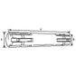 S.278 PTO Splined Shaft, Both Ends - 6 Spline, Length: 230mm