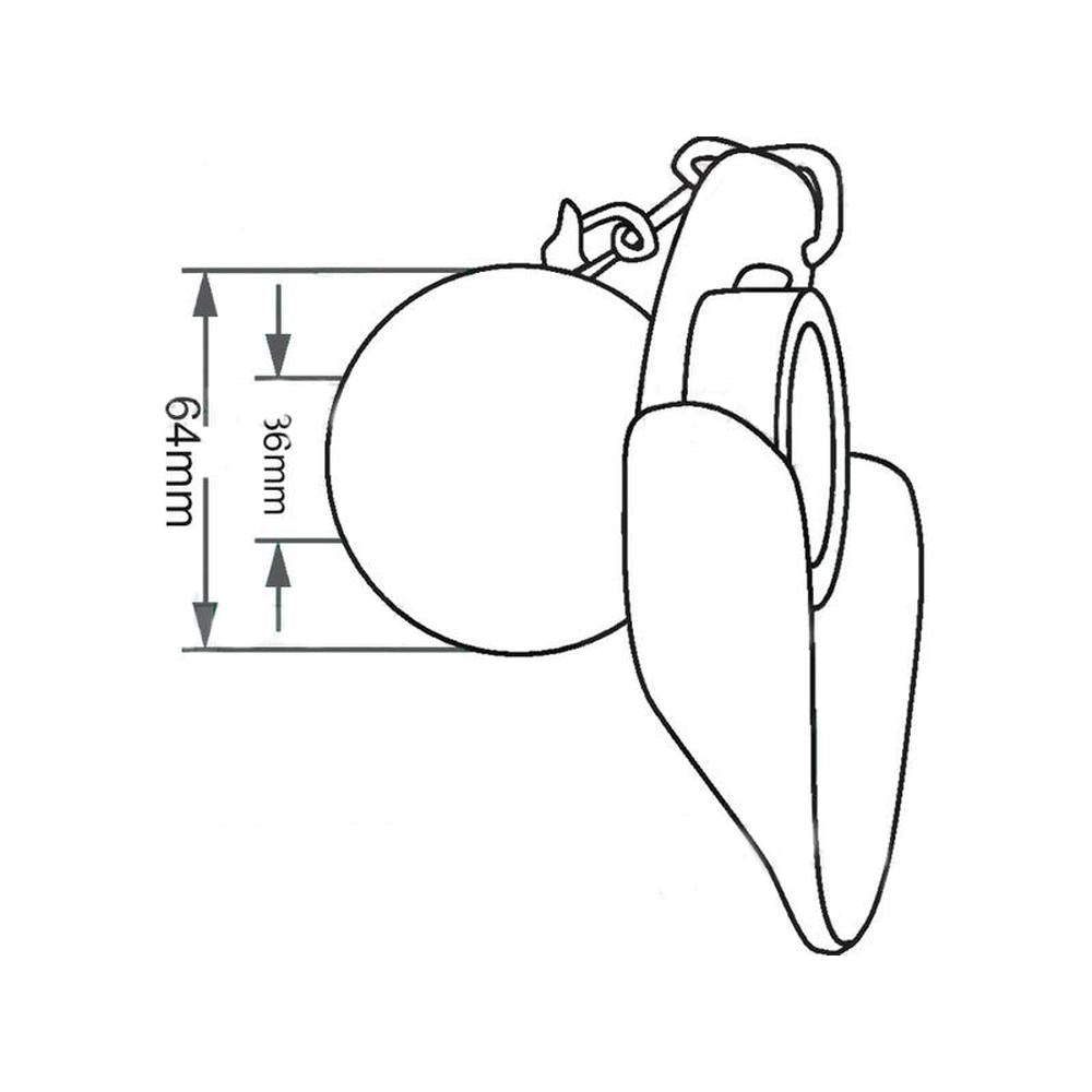S.33002 Lower Link Ball, Guide Cone & Linch Pin - Fits Ford/New Holland
