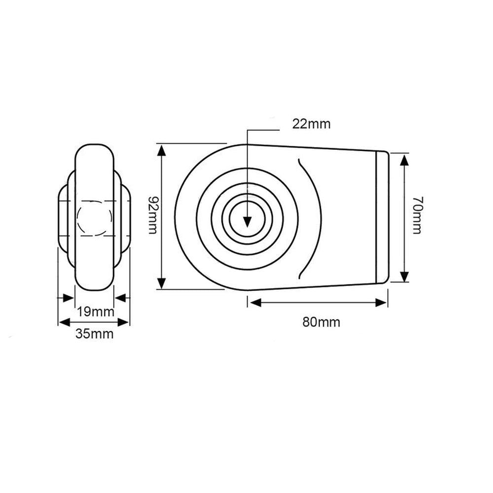 S.3373 Lower Link Weld On Ball End (Fits CAT. 1)