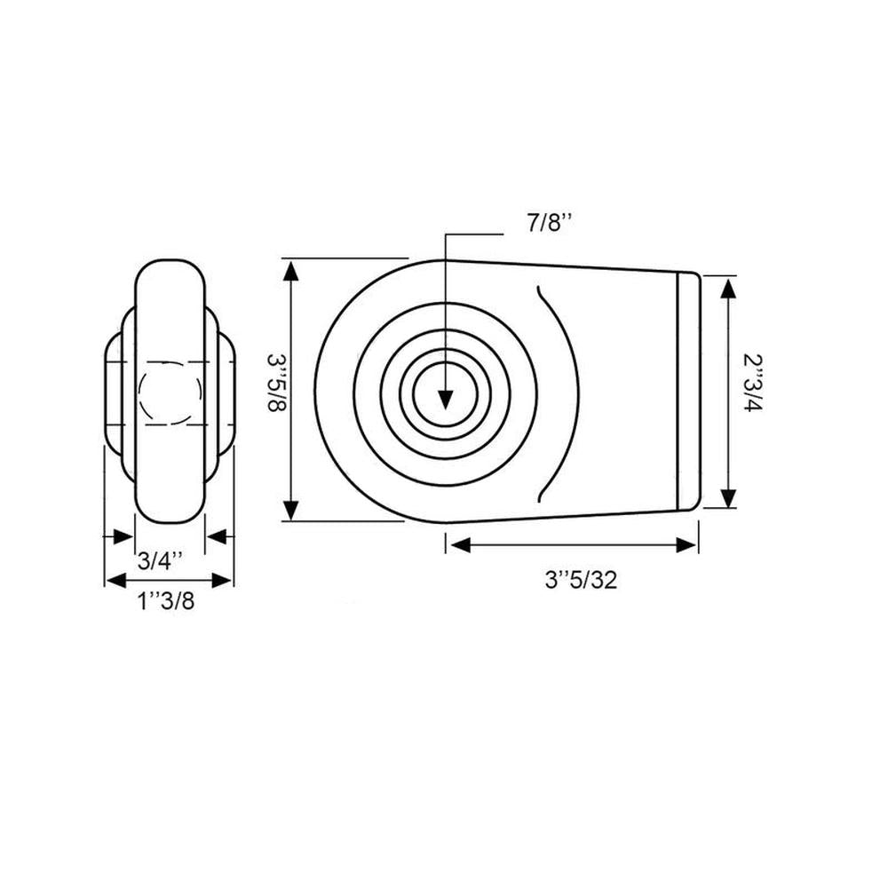 S.3373 Lower Link Weld On Ball End (Fits CAT. 1)