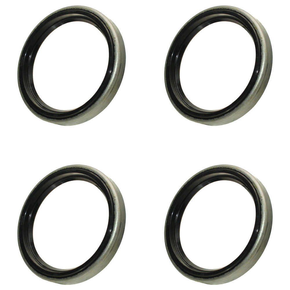 Qty 4: Single Lip Seals 53 x 68 x 10mm Fits Allis Chalmers Replaces 72089340
