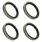 Qty 4: Single Lip Seals 53 x 68 x 10mm Fits Allis Chalmers Replaces 72089340