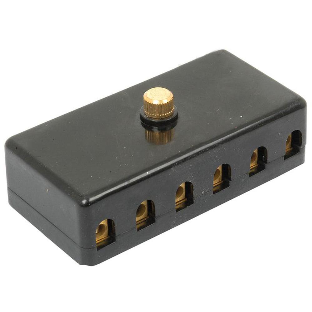S.5069 Fuse Box, 6 Compartment Screw Terminals - Fits Ford/New Holland