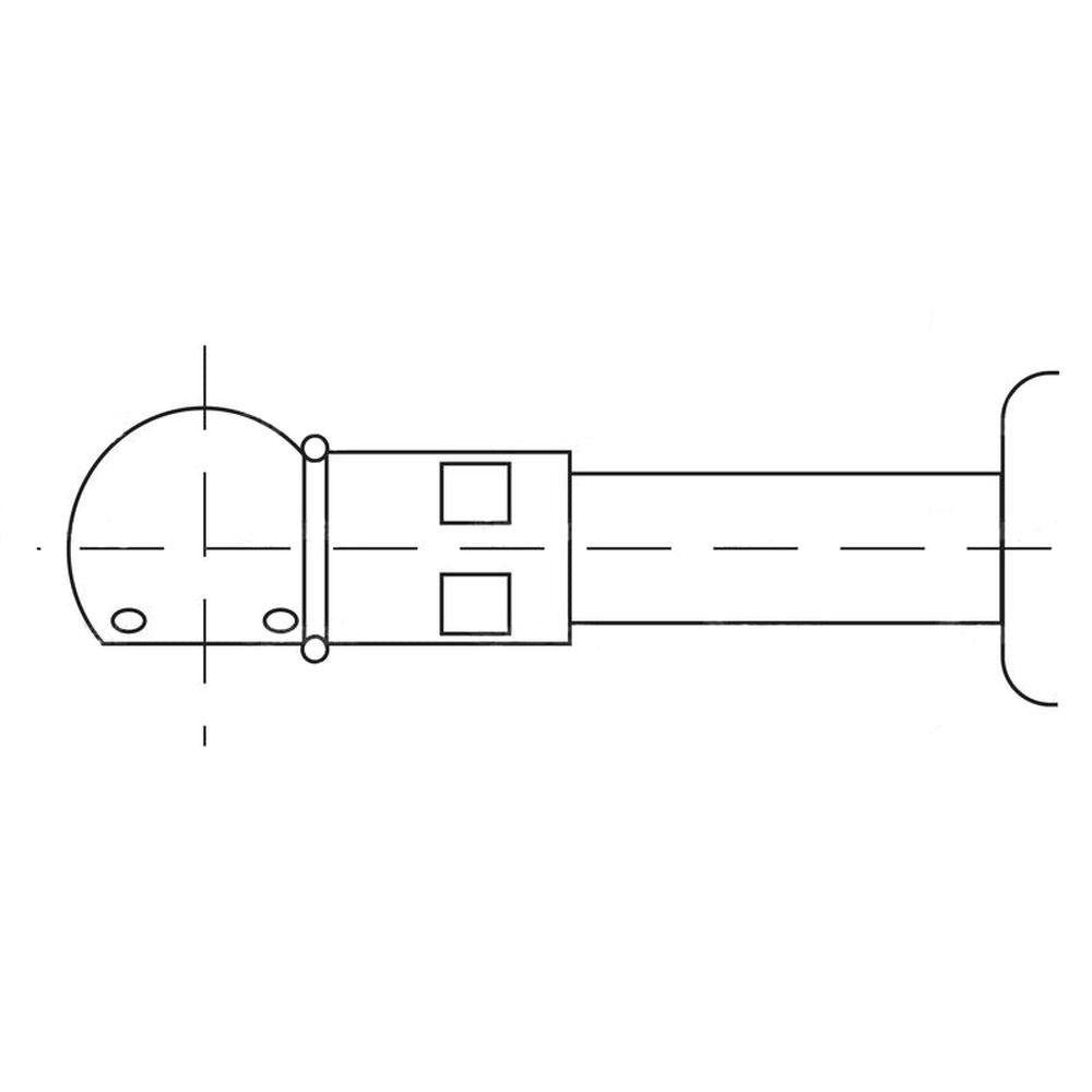 Door Gas Shock Absorber Fits Case/International Harvester Replaces 44910474