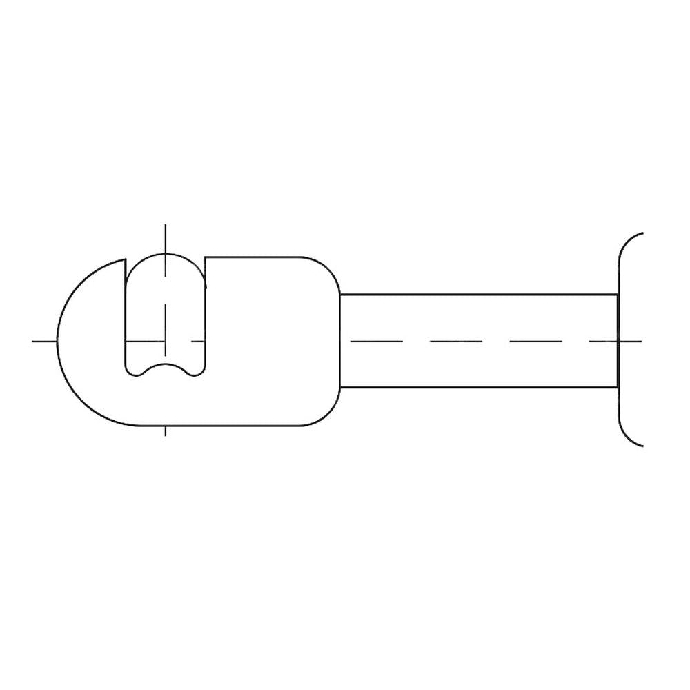 S.54539 Gas Strut 585mm Fits Ford/New Holland T4020 T4030 T4040 TN55 TN60A