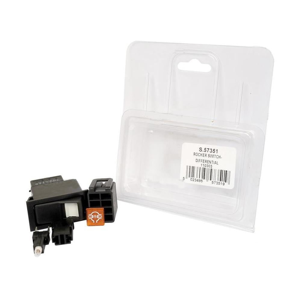 S.57351 Rocker Switch - Diff. Lock, 3 Position (Off/1/(2)) Fits Ford/Fits New Ho
