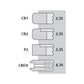S.64216 Piston Ring Fits Zetor