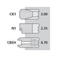 S.66526 Piston Ring Std. - Fits Ford/New Holland