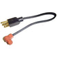 S.7097 Heater Cord, Style 2, 1' Long Fits White Oliver