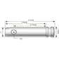 S.76 Top Link Pin - Standard (Fits CAT. 2), ( ) Fits Case IH