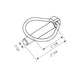 S.8460 Pear Linch Pin, Pin 11mm x 70mm ( ) Fits Vicon