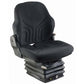 S8301699 Grammer Mid Back Seat, Black Fabric w/ Air Suspension Fits John Deere