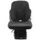S8301699 Grammer Mid Back Seat, Black Fabric w/ Air Suspension Fits John Deere