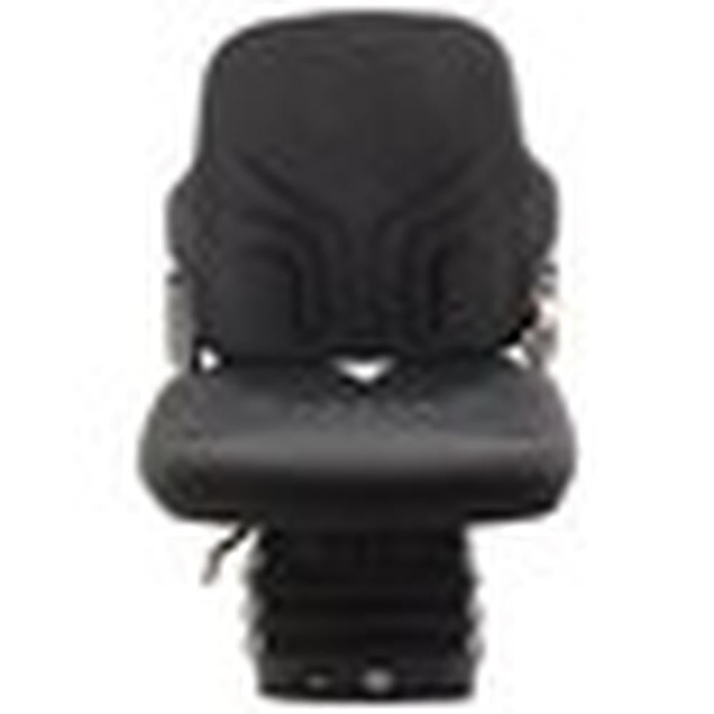 S8301699 Grammer Mid Back Seat, Black Fabric w/ Air Suspension Fits John Deere