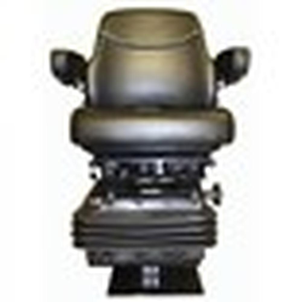 Mid Back Vinyl Seat w/ Mechanical Suspension Fits Caterpillar AT377302 AT407315