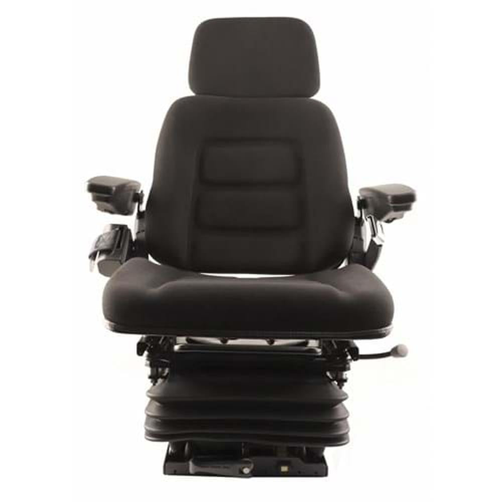 S830796 High Back Seat Black Fabric w/Mechanical Suspension Fits International