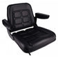 S830801 Low Back Seat, Black Vinyl Fits Mitsubishi