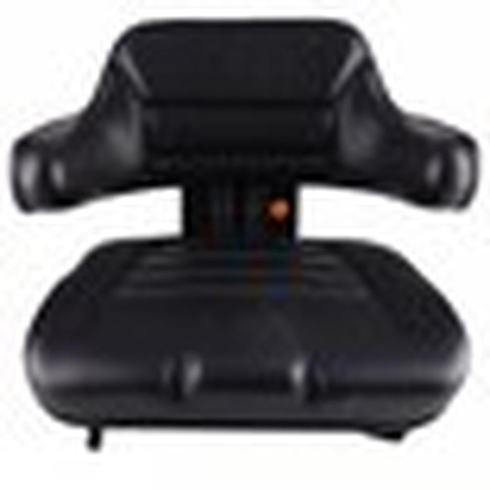S830804 Wrap-Around Seat, Black Vinyl Fits Allis Chalmers