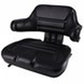 Wrap-Around Seat, Black Vinyl Fits Allis Chalmers Replaces S830804-HYC