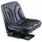 S830807 Bucket Seat, Black Vinyl w/ Mechanical Suspension Fits Allis Chalmers
