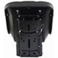 S830807 Bucket Seat, Black Vinyl w/ Mechanical Suspension Fits John Deere