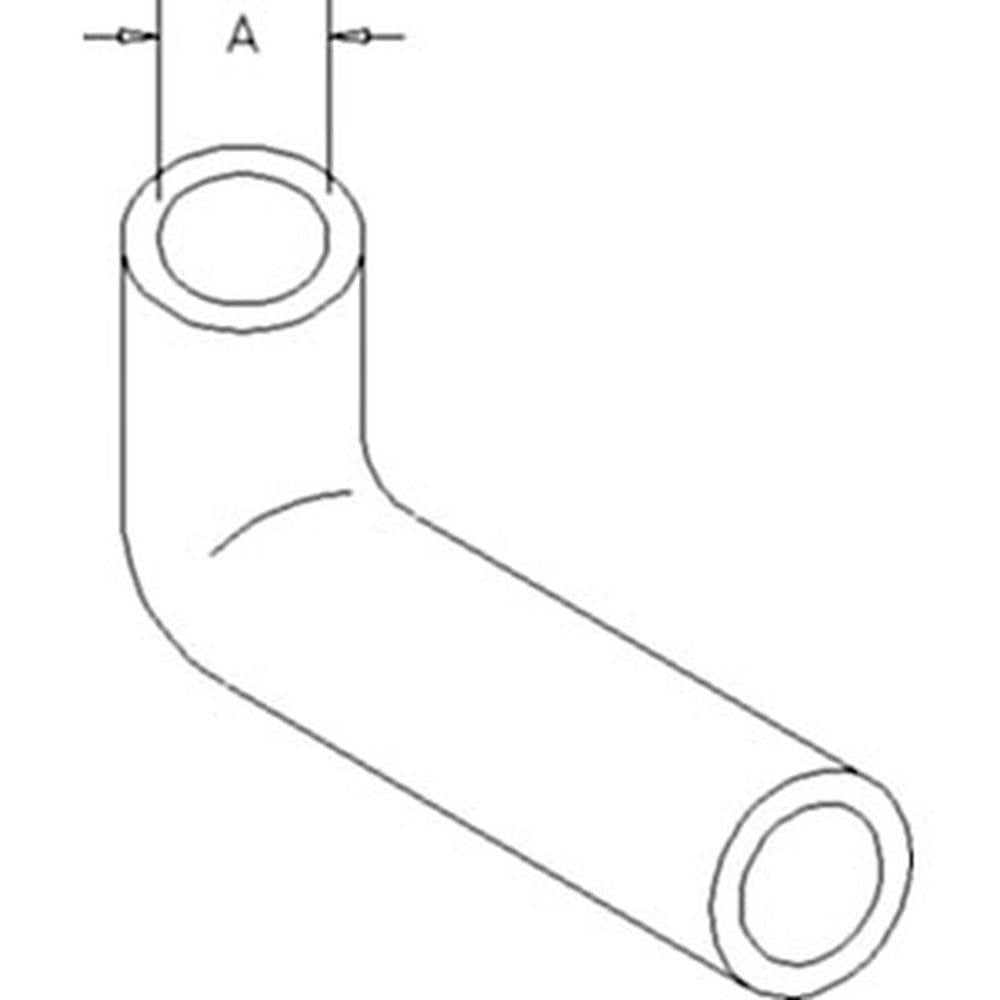 Wtr Pmp Bypass Hose Fits Models