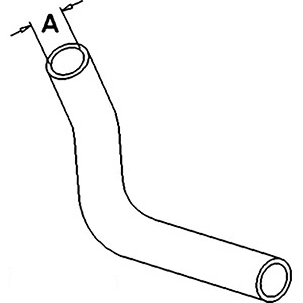 Upper Radiator Hose Fits Ford/New Holland Replaces SBA310160750