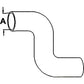 Upper Radiator Hose Fits 1110 SBA310160780