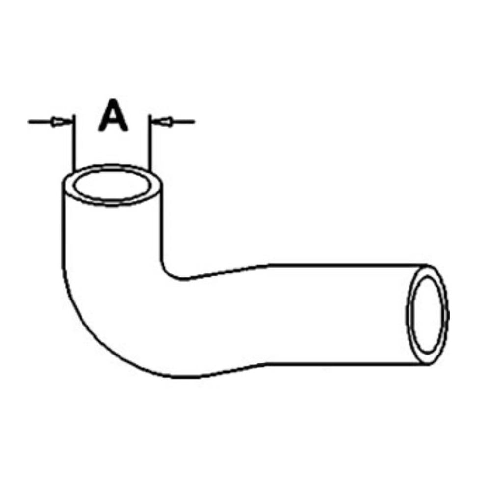 SBA310160790 Lower Radiator Hose Fits Ford New Holland Compact Tractor 1110
