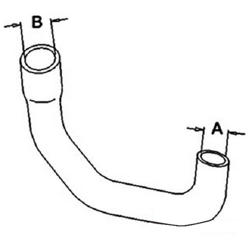 Lower Radiator Hose Fits 1910 SBA310160850 SBA310160850-A