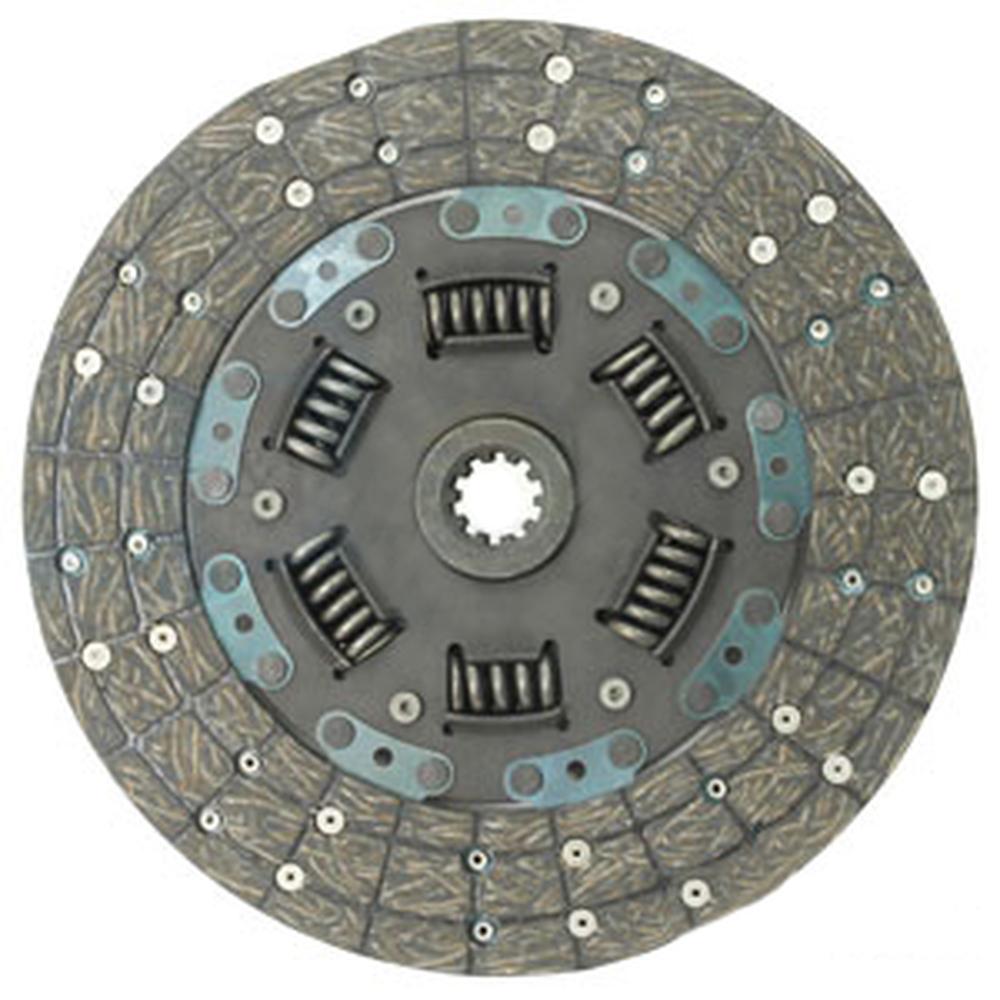 F400043 10-3/8" Transmission Disc, Woven, w/ 1" 10 Spline Hub - Reman Fits Ford