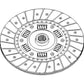 SBA320400310 Transmission Clutch Disc Fits Ford New Holland Compact Tractor