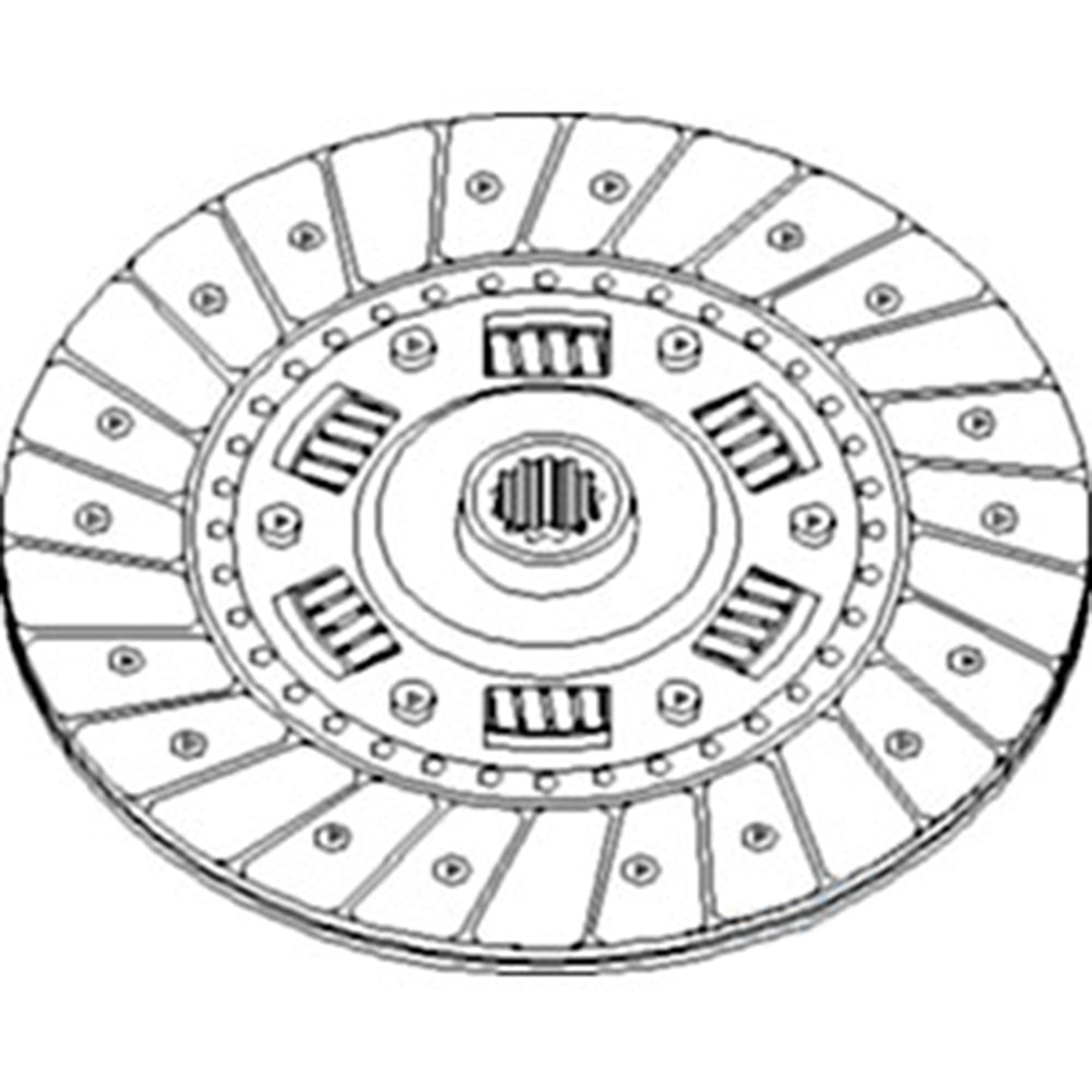 SBA320400310 Transmission Clutch Disc Fits Ford New Holland Compact Tractor
